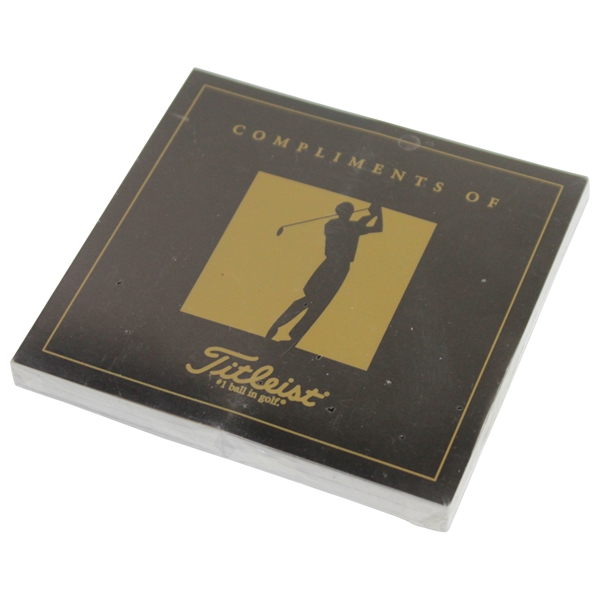 Sealed New 1997 Titleist Masters Champions of Golf Card Set - Includes Tiger Rookie Card