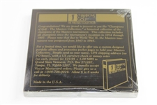 Sealed New 1997 Titleist Masters Champions of Golf Card Set - Includes Tiger Rookie Card