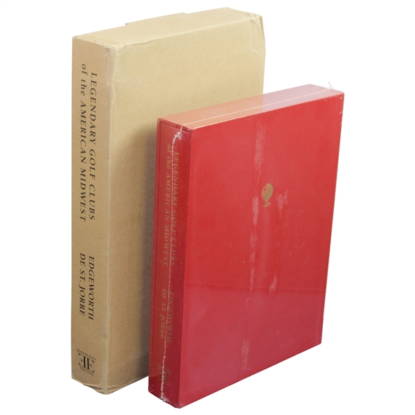 Deluxe Legendary Golf Clubs of the American Midwest Book Sealed in Publishers Shrink Warp & Slip Case