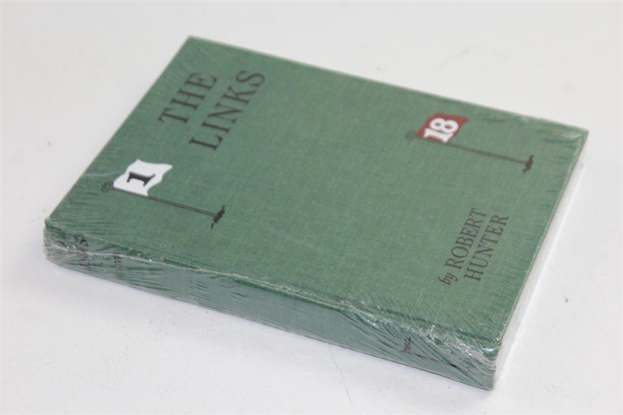 1998 'The Links' Book by Robert Hunter in Publisher's Wrap