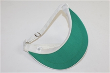 Payne Stewart, Casper, Crenshaw, Zoeller, & Trevino Signed Masters Undated White Visor JSA ALAO