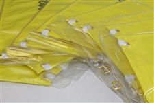 Ten (10) Embroidered 2020 Masters Flags in Original Sleeves - Unopened