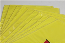 Ten (10) Embroidered 2020 Masters Flags in Original Sleeves - Unopened