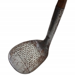 George Nicoll Special Zenith Slazenger Hand Forged Niblick with CBH Owner Stamp