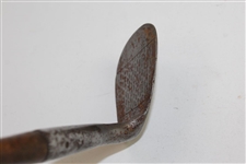 George Nicoll Special Zenith Slazenger Hand Forged Niblick with CBH Owner Stamp