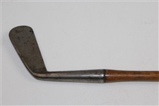 A.G. Spalding & Bros Morristown Trademark Makers Smooth Face Iron w/ Shaft Stamp