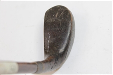 Vintage Walter Hewitt Mallet Putter with W. Hewitt Shaft Stamp