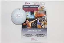 Adam Scott Signed Masters Logo Golf Ball JSA #HH25684