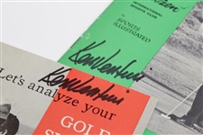 Ken Venturi Signed Instructional Pamphlets 'Golf Swing' & 'Ten Top Tips' JSA ALOA