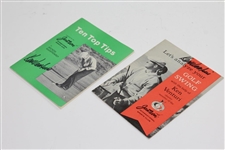 Ken Venturi Signed Instructional Pamphlets 'Golf Swing' & 'Ten Top Tips' JSA ALOA
