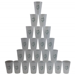 Twenty-Three (23) Masters 2020 Tournament Logo Plastic Drinking Cups