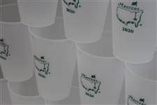 Twenty-Three (23) Masters 2020 Tournament Logo Plastic Drinking Cups