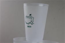 Twenty-Three (23) Masters 2020 Tournament Logo Plastic Drinking Cups