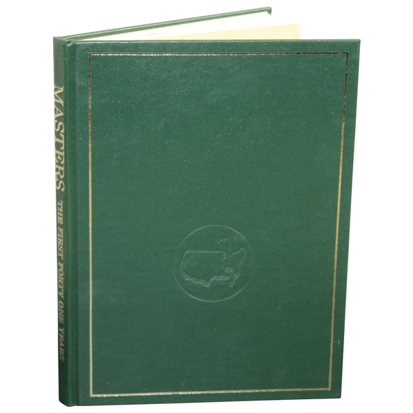 1978 Masters Tournament 'First Forty One Years' Annual Book