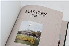 1978, 1979, & 1981 Masters Tournament Annual Book - Player, Zoeller, & Watson Winners