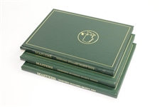 1982, 1983, & 1984 Masters Tournament Annual Books - Stadler, Ballesteros, & Crenshaw Winners