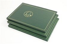 1982, 1983, & 1984 Masters Tournament Annual Books - Stadler, Ballesteros, & Crenshaw Winners