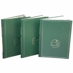 1985, 1987, & 1988 Masters Tournament Annual Books - Langer, Mize, & Lyle Winners
