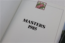 1985, 1987, & 1988 Masters Tournament Annual Books - Langer, Mize, & Lyle Winners