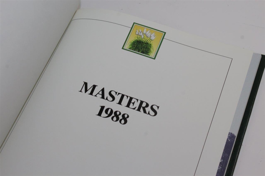 1985, 1987, & 1988 Masters Tournament Annual Books - Langer, Mize, & Lyle Winners
