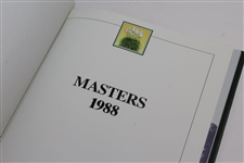 1985, 1987, & 1988 Masters Tournament Annual Books - Langer, Mize, & Lyle Winners