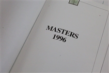 1989, 1990, & 1996 Masters Tournament Annual Books - All Nick Faldo Wins