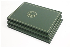 1991, 1993, & 1994 Masters Tournament Annual Books - Woosnam, Langer, & Olazabal Winners