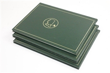 1995, 1998, & 1999 Masters Tournament Annual Books - Crenshaw, O'Meara, & Olazabal Winners