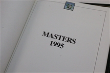 1995, 1998, & 1999 Masters Tournament Annual Books - Crenshaw, O'Meara, & Olazabal Winners