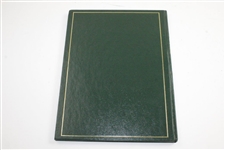 1995, 1998, & 1999 Masters Tournament Annual Books - Crenshaw, O'Meara, & Olazabal Winners