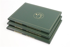 2000, 2003, & 2004 Masters Tournament Annual Books - Singh, Weir, & Mickelson Winners