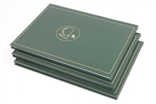 2000, 2003, & 2004 Masters Tournament Annual Books - Singh, Weir, & Mickelson Winners