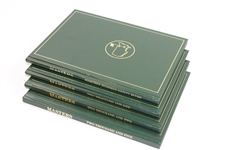 1997, 2001, 2002, & 2005 Masters Tournament Annual Books - Tiger Woods Victories!