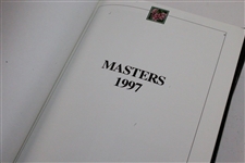 1997, 2001, 2002, & 2005 Masters Tournament Annual Books - Tiger Woods Victories!