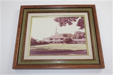 Augusta National Golf Club  Clubhouse, Hole #13, & Hole #16 Framed Photos 