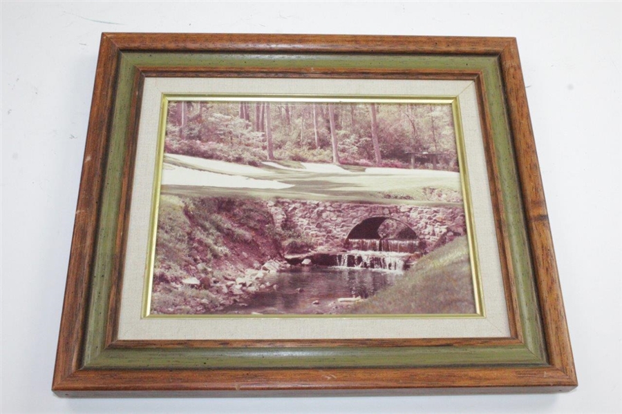 Augusta National Golf Club  Clubhouse, Hole #13, & Hole #16 Framed Photos 