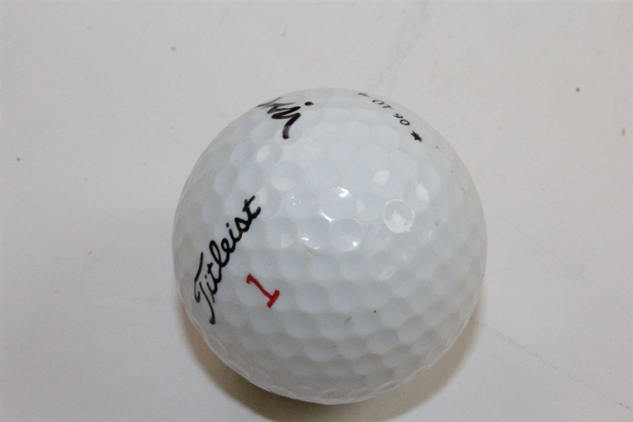 Hale Irwin Signed 1990 US Open at Medinah Country Club Logo Golf Ball JSA ALOA
