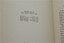 1927 'A Guide To Good Golf' 5th Printing Book by James 'Jim' M. Barnes
