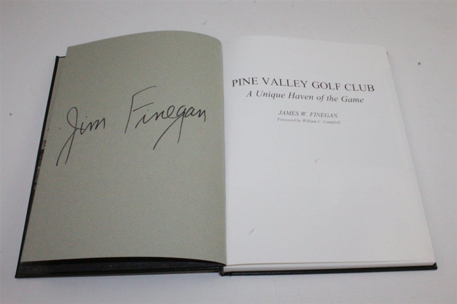 'Pine Valley Golf Club: A Unique Haven of the Game' Member Book with Slipcase Signed by Author