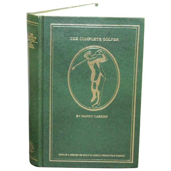 The Complete Golfer Book by Harry Vardon 1977 Golf Digest Reprint of 1905 Original