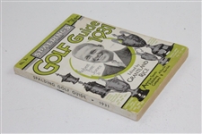 1931 Spalding Athletic Library Booklet with Bobby Jones  with Grand Slam Trophies Cover