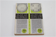 1931 Spalding Athletic Library Booklet with Bobby Jones  with Grand Slam Trophies Cover