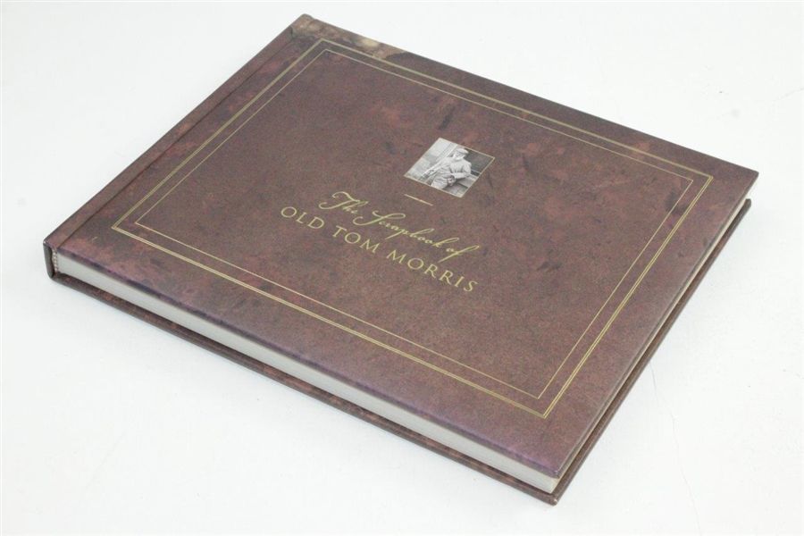2001 First Edition 'The Scrapbook of Old Tom Morris' book by David Joy