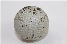 Circa Early 1900's The Challenger Rubber Core Bramble Golf Ball - Made by Cochrane