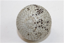 Circa Early 1900's The Challenger Rubber Core Bramble Golf Ball - Made by Cochrane