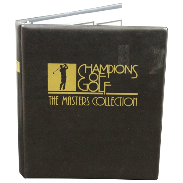 Champions of Golf Masters Collection Card Set of Masters Champions from 1934-1997