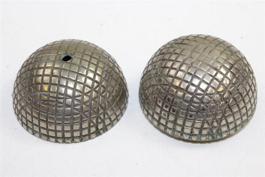 Vintage Silver Detachable Golf Ball Themed Shaker