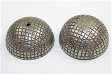 Vintage Silver Detachable Golf Ball Themed Shaker