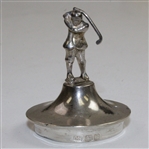 Vintage Sterling Silver Pre-Swing Golf Figure Themed Topper with Hallmarks