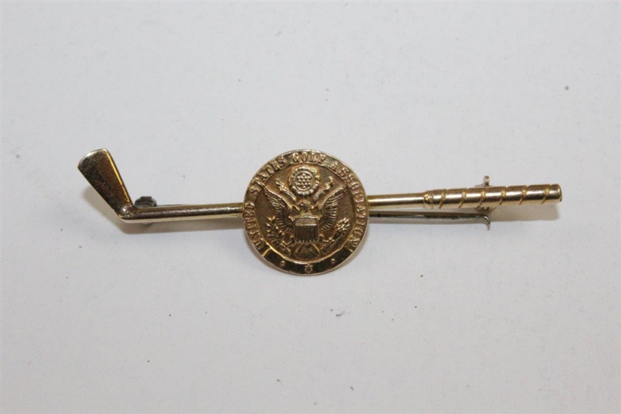 Vintage USGA Seal 14k Gold Pin